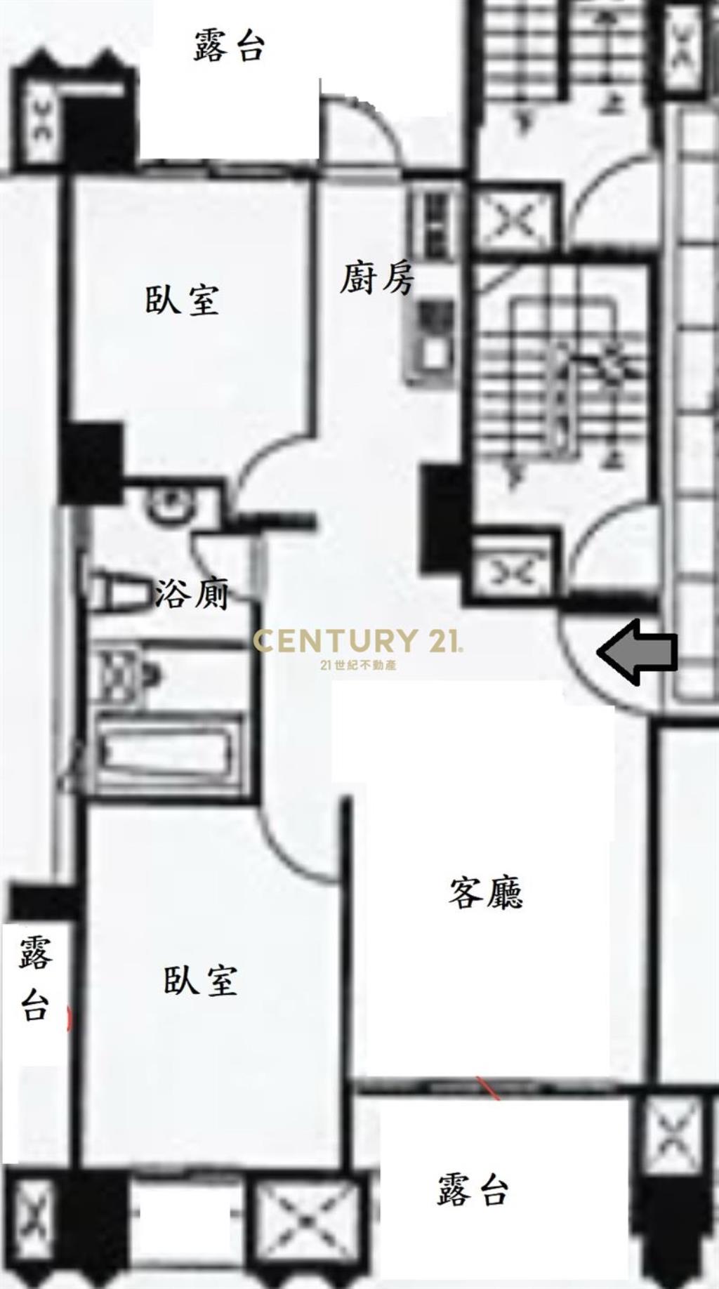 宏亞嶺匯兩房平車大露台戶