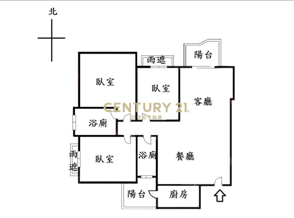 印象天籟三房平車視野戶 