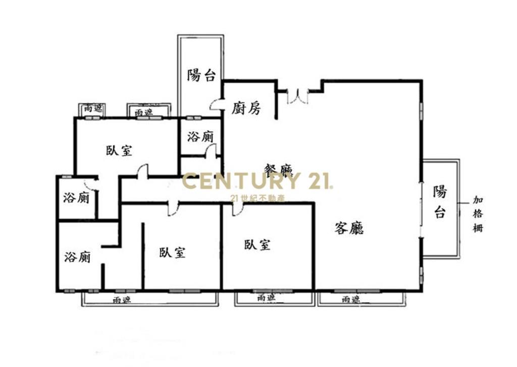 七期雲頂兩房兩衛高樓戶