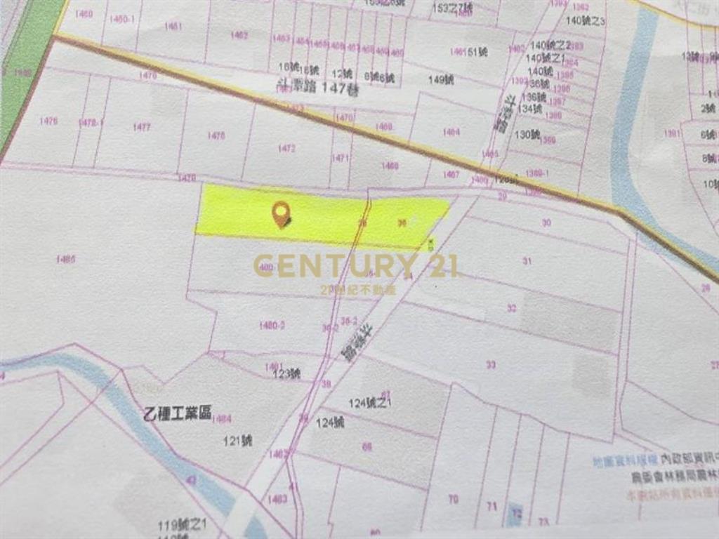 大面寬乙種工業用地@已規劃工廠