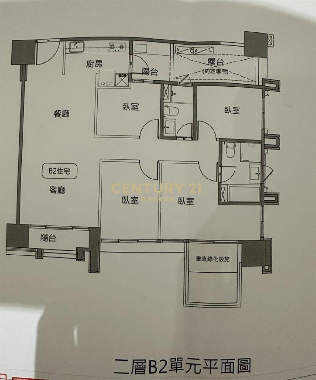 時代海德四房雙平車樹梢戶