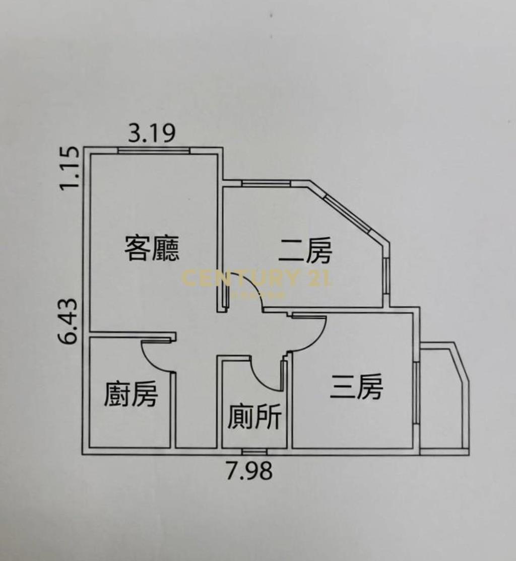 漢口商圈2房+平車