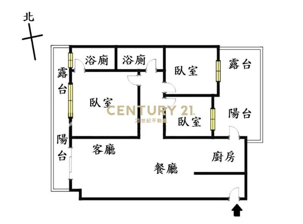 精銳香草天籟三房平車