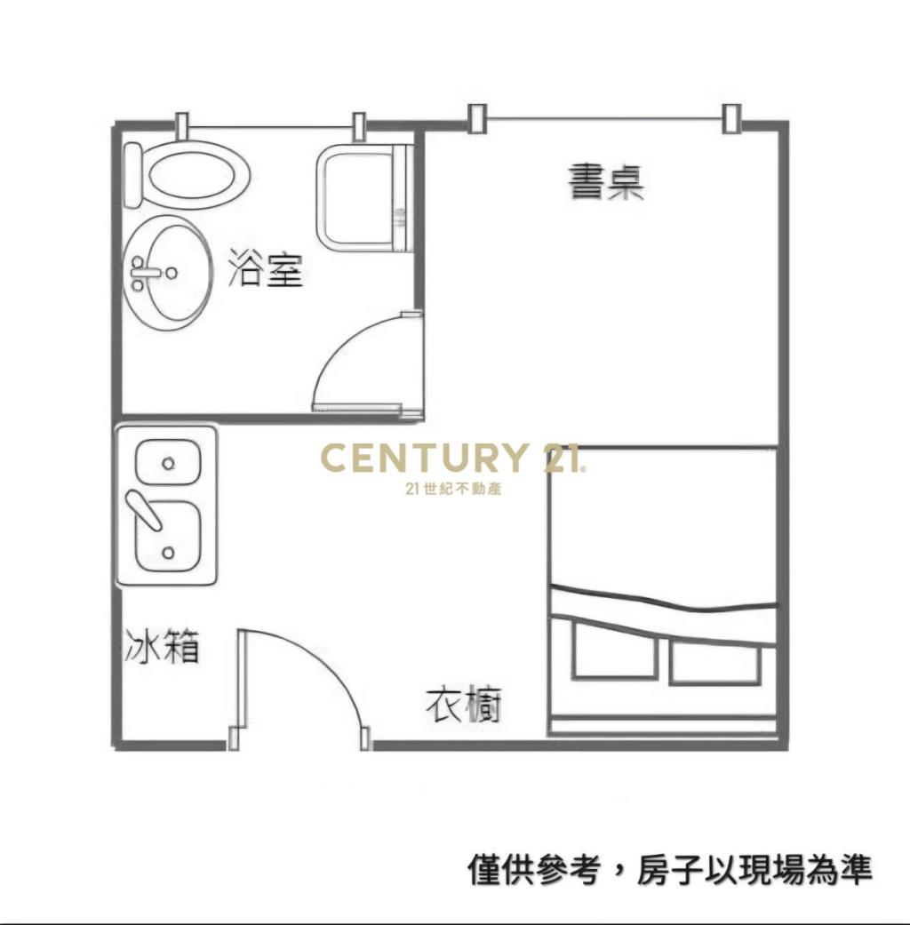 近草悟道/衛浴開窗大套房/