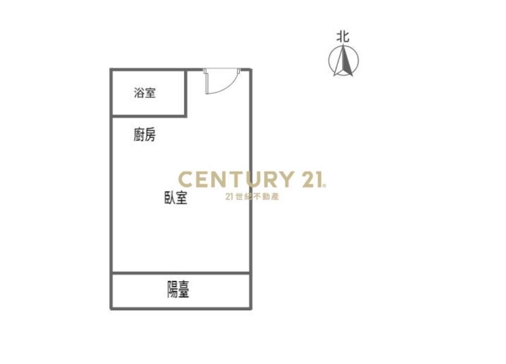 二中商圈低總價陽台小套房