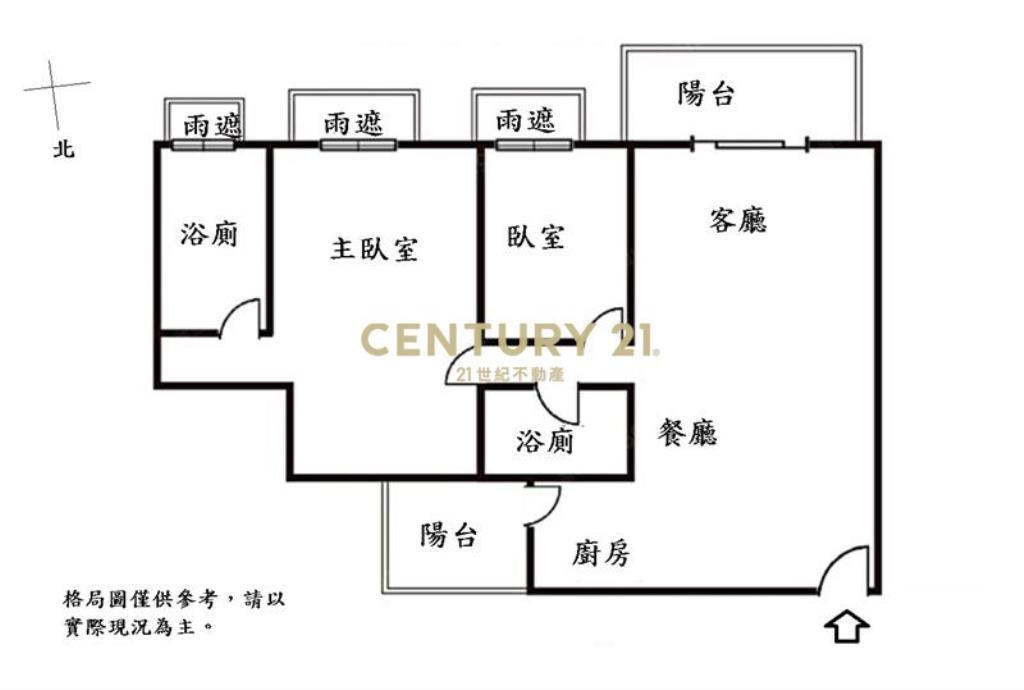 昌祐品觀2房2衛平車視野戶