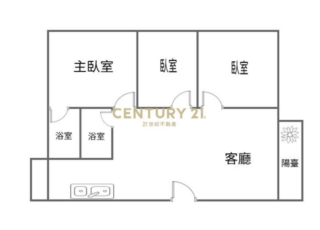 北區天津商圈3F公寓