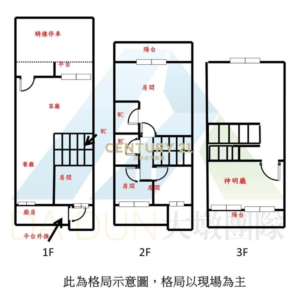 專任@太平長億社區孝親房透天