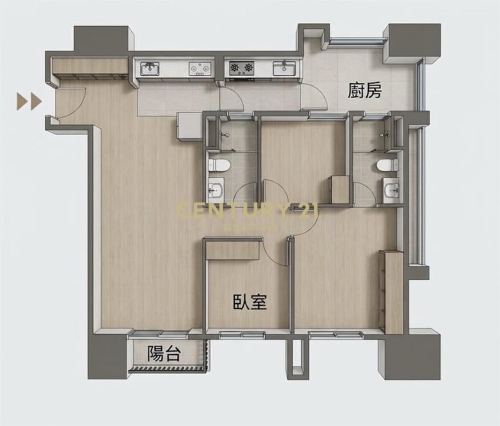聚悅澄心｜三房+平車｜山景視野