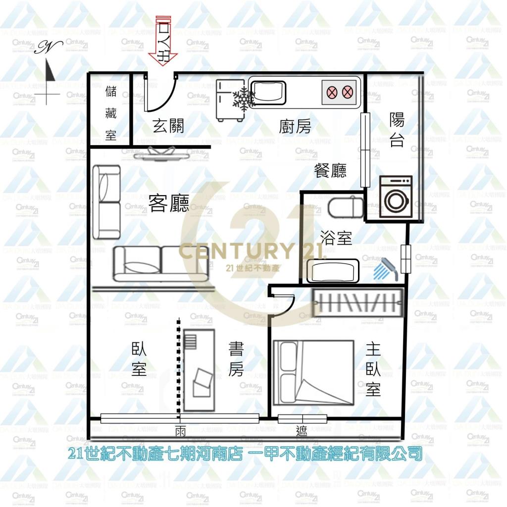 大墩學區海悅豪景二房平車