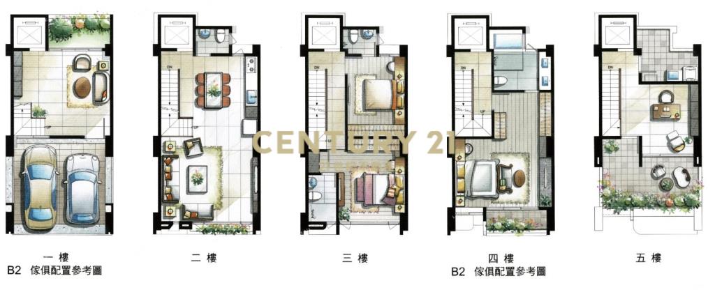 鹿峰全新電梯別墅(預售屋)