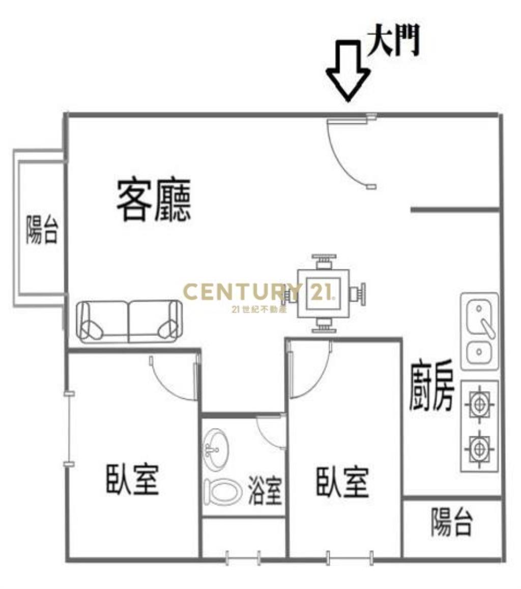 草屯房屋-草屯年輕貴族高樓層平車華廈