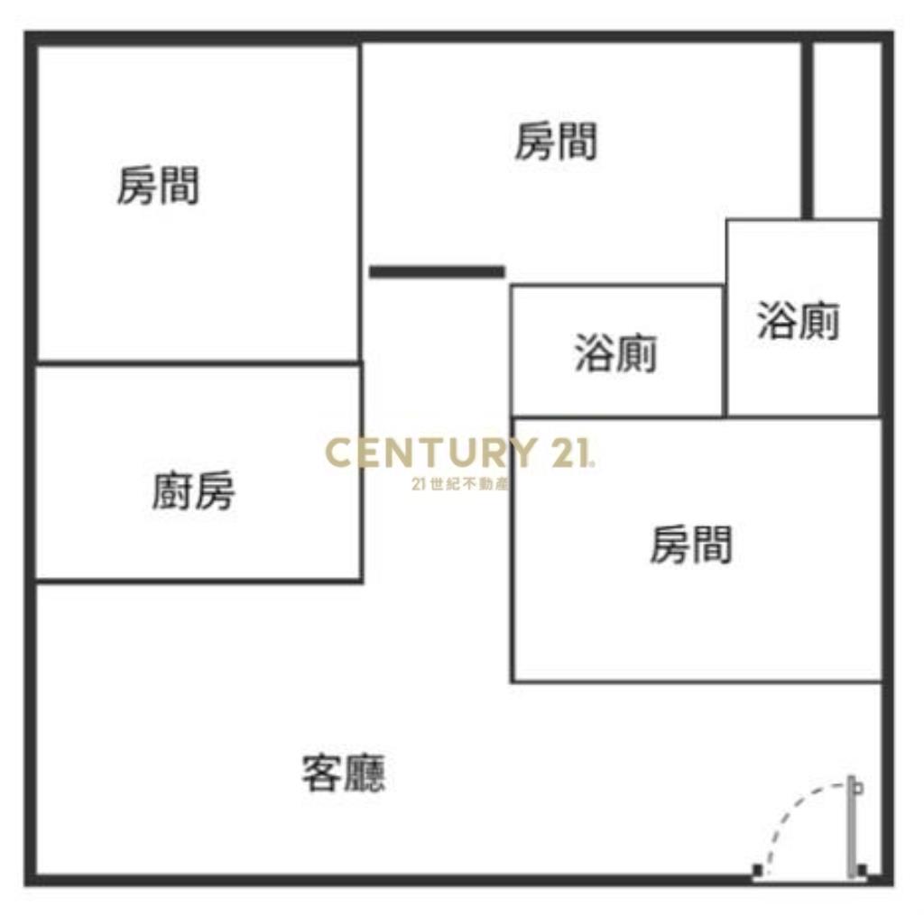 草屯房屋-草屯市中心機能3房華廈