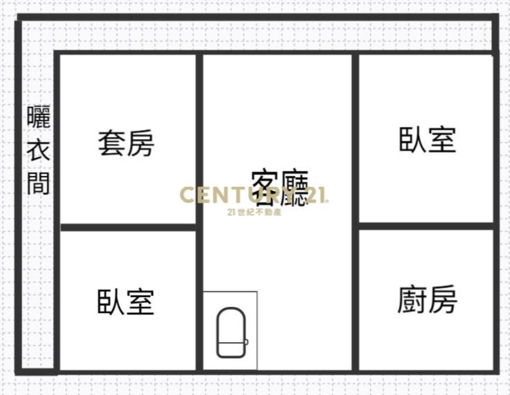 南投房屋-南投市同源三房1樓公寓