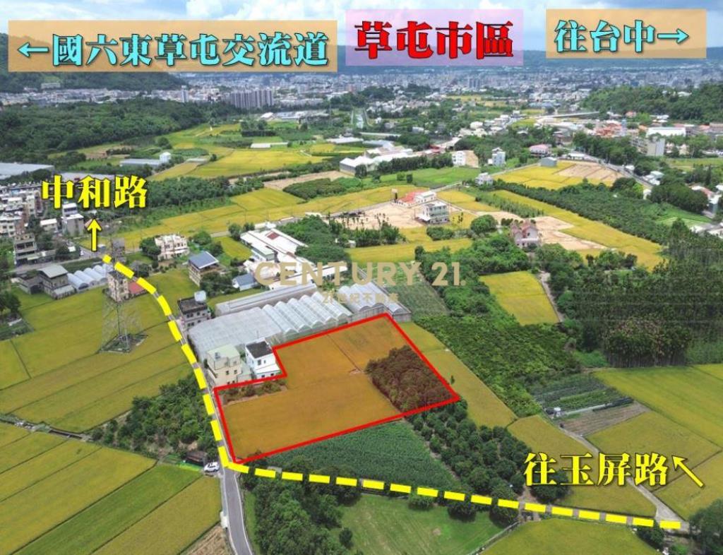 草屯土地-鳥嘴潭1687平坦農地