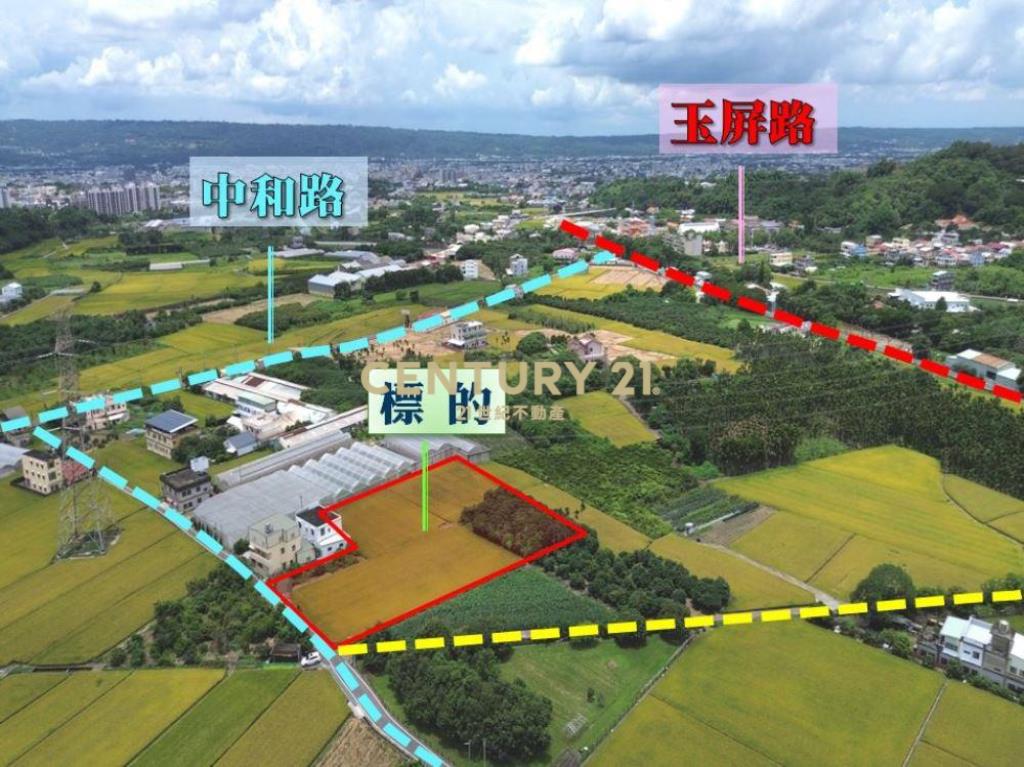 草屯土地-鳥嘴潭1687平坦農地