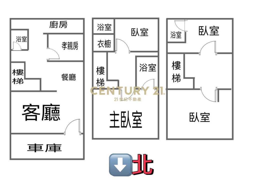 ❤️北區大面寬雙車孝親房精美裝潢別墅
