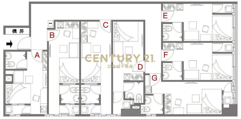 五權車站居誼大樓收租套房