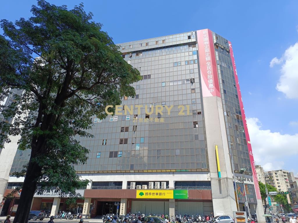 西區民權路世華金融大樓+三平車(大坪數)