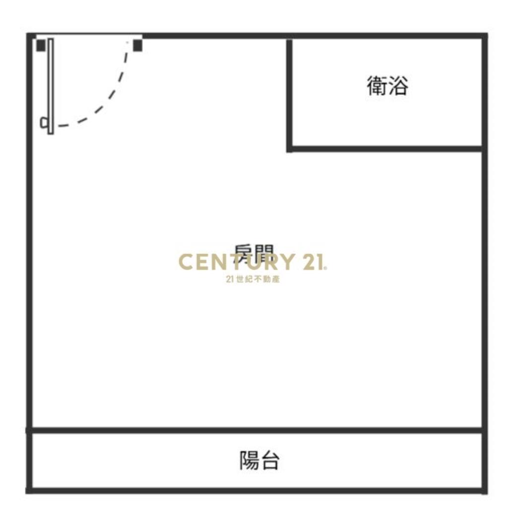台中房屋-霧峰市中心套房301前(租)