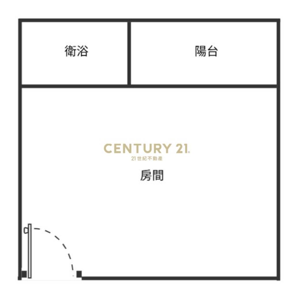 台中房屋-霧峰市中心套房302後(租)