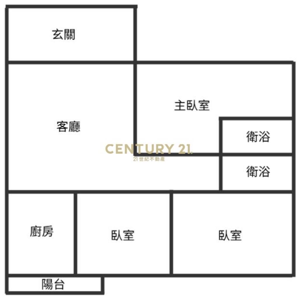 台中房屋-霧峰人和社區優質三房美華廈