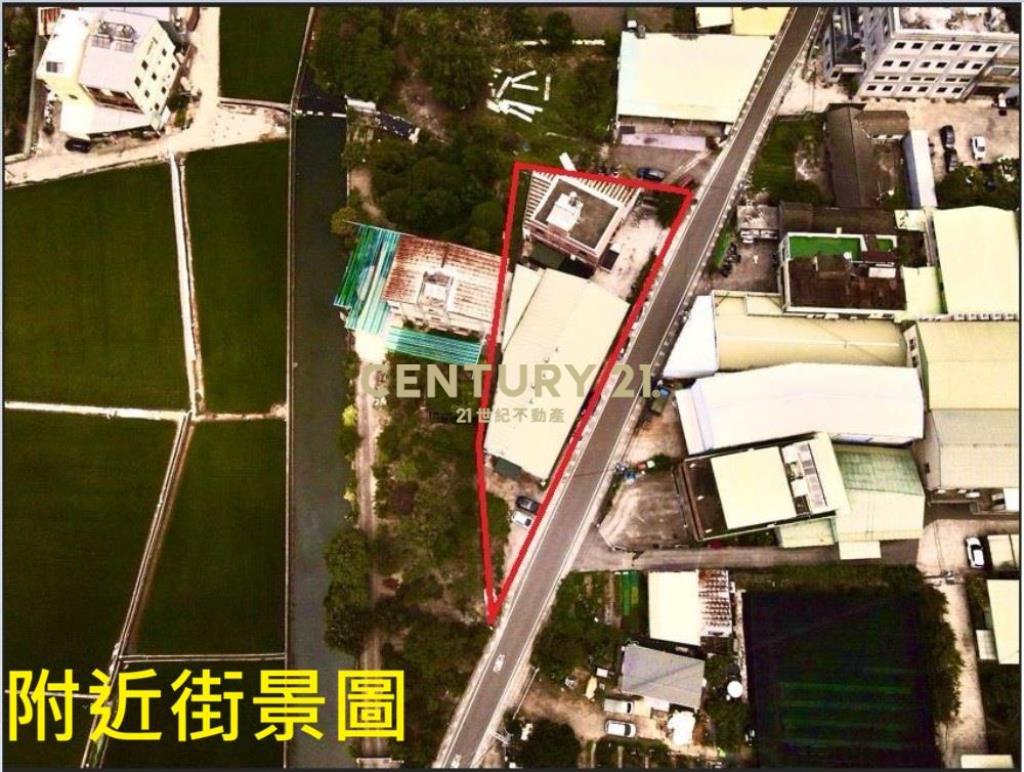 台中土地-霧峰近中投大面寬農地廠房(租)
