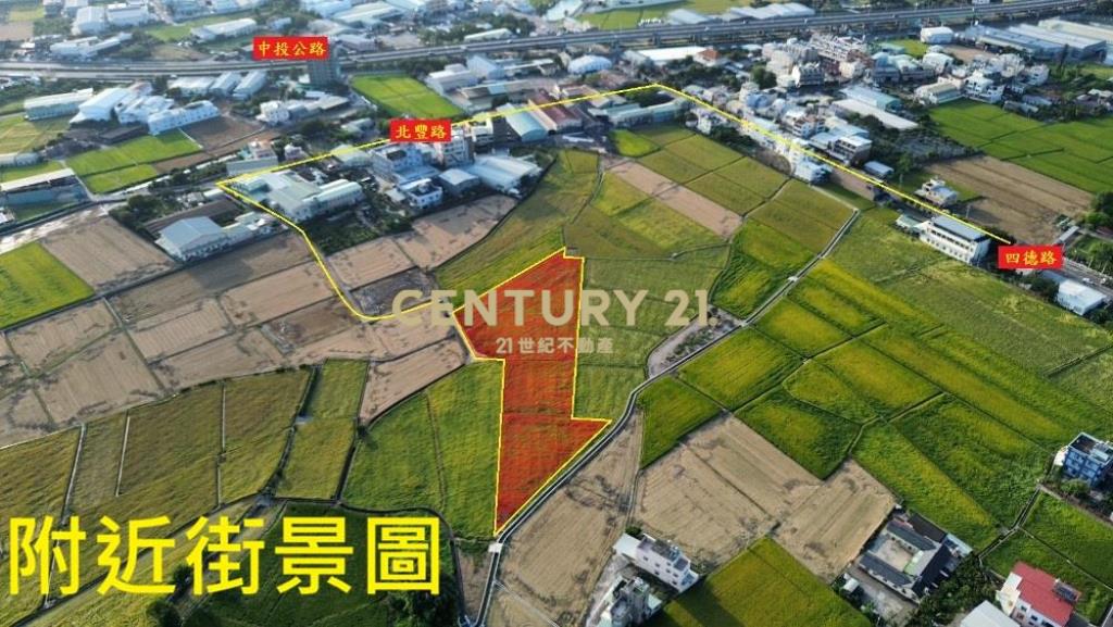 霧峰北豐路旁1946坪傳承農地