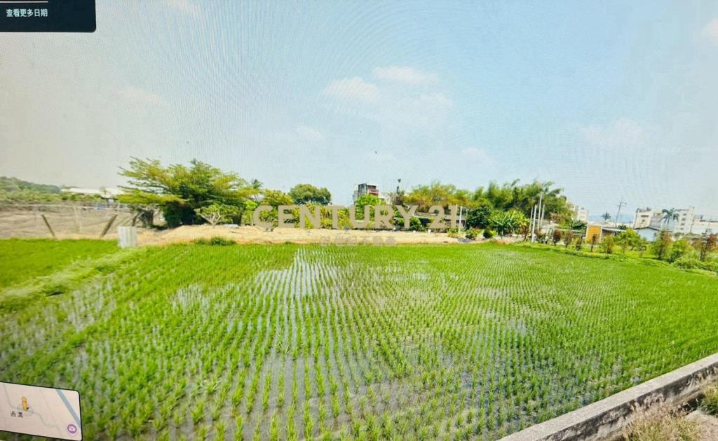 大村"鎮安宮"旁美田