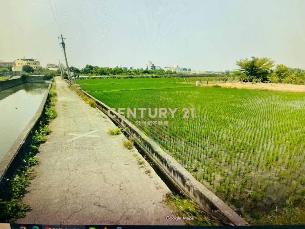 大村"鎮安宮"旁美田