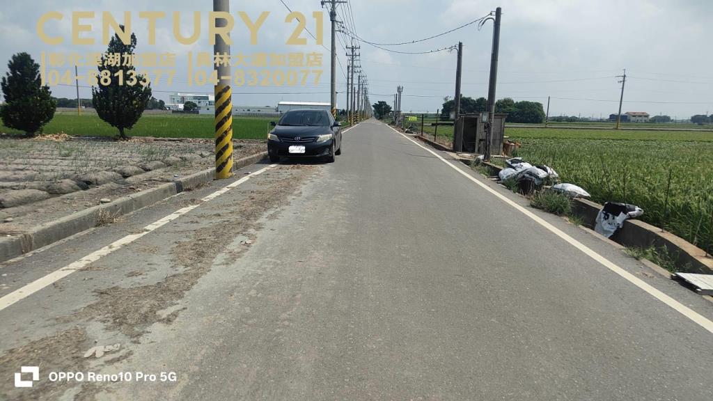 福興阿力街旁美田