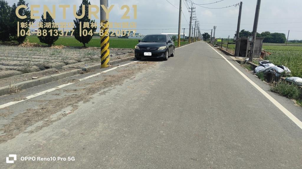 福興阿力街旁美田