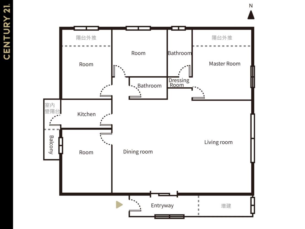 五期商圈大四房平車捷運宅