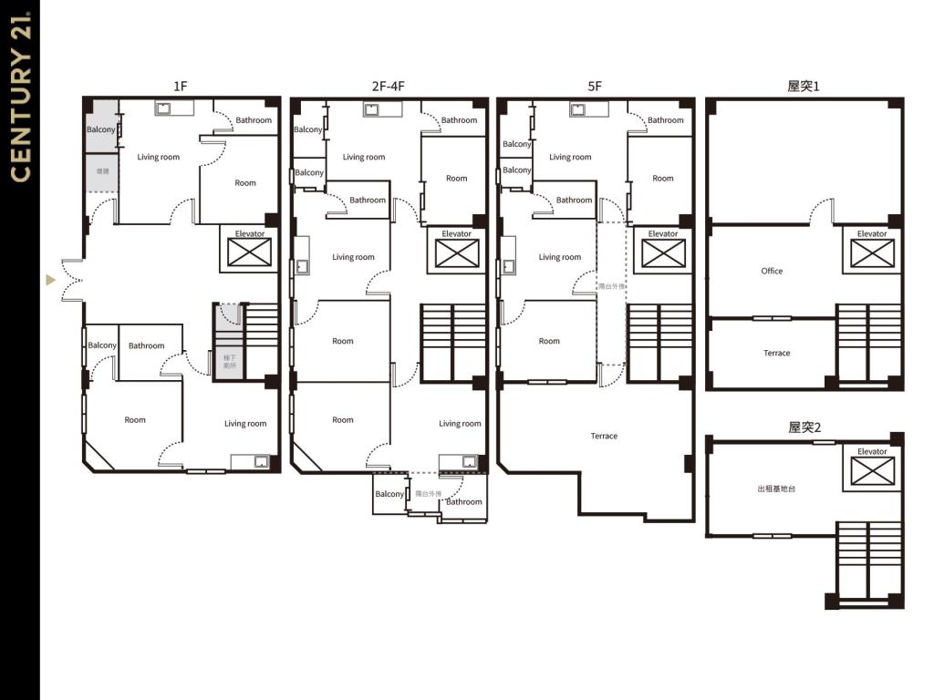 水湳中國醫13大套收租電梯透套