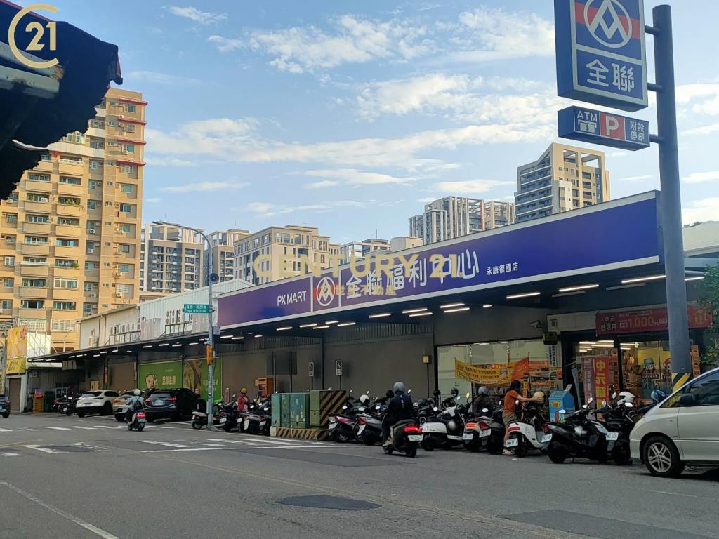 永康復興商圈精華三角窗店面