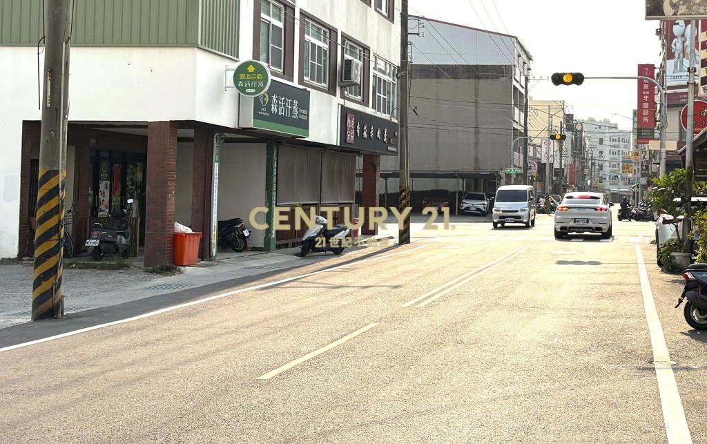 善化市中心買三角窗商業用地送店面