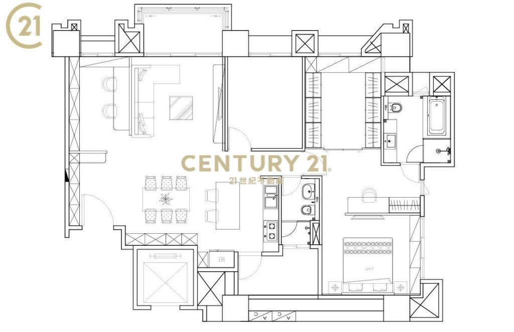 ♪專♪龍舜東方•三改二大房雙平車景觀
