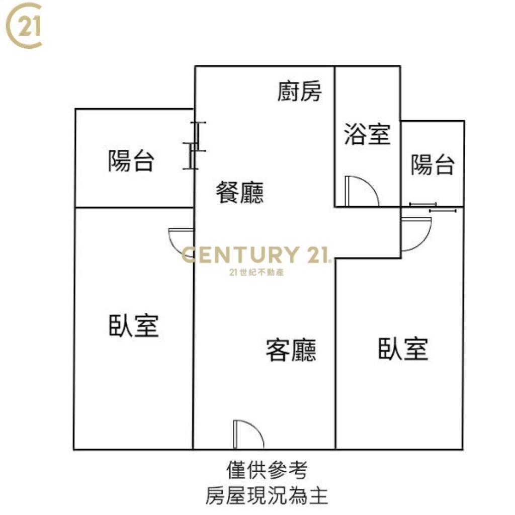 北安公園精緻裝潢兩房